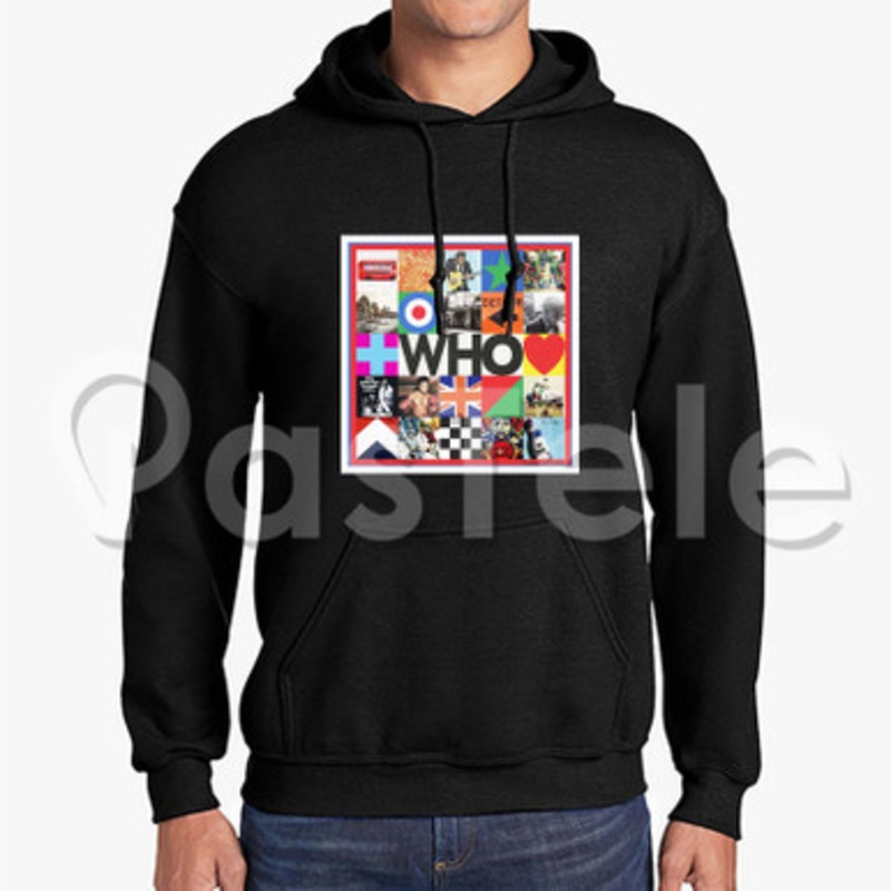 The Who WHO 2 Custom Unisex Hooded Sweatshirt Crew Hoodies Hoodie Cotton Jacket Polyester