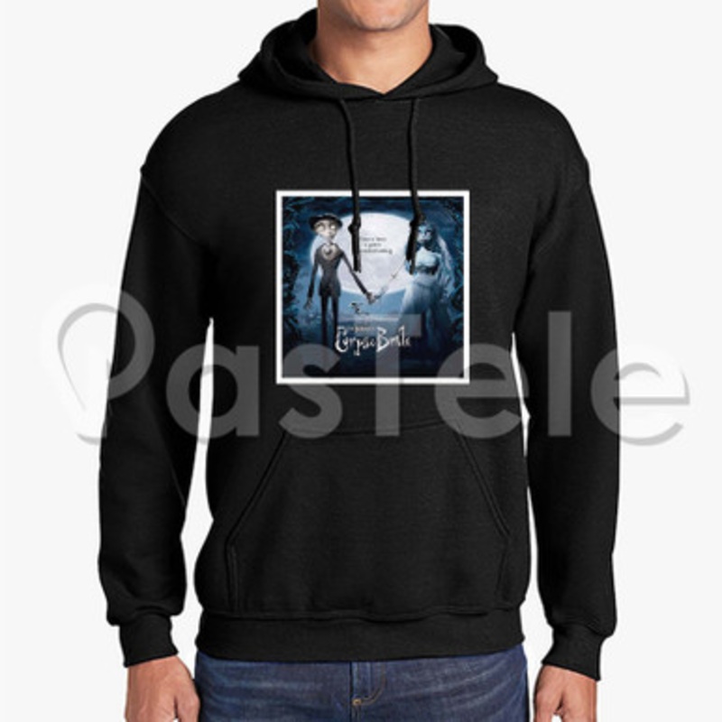 Tim Burton s The Corpse Bride Custom Unisex Hooded Sweatshirt Crew Hoodies Hoodie Cotton Jacket Polyester