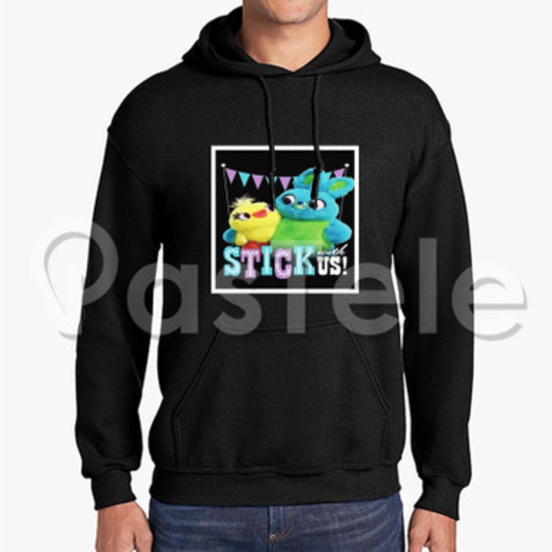 Toy Story 4 Stick With Us Custom Unisex Hooded Sweatshirt Crew Hoodies Hoodie Cotton Jacket Polyester