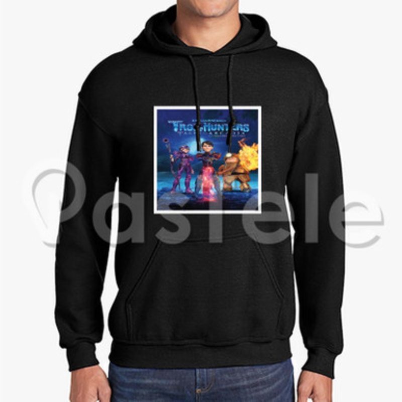 Trollhunters Custom Unisex Hooded Sweatshirt Crew Hoodies Hoodie Cotton Jacket Polyester