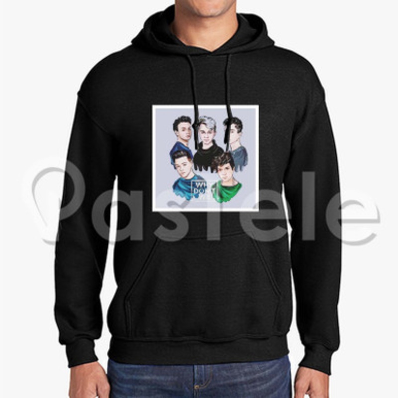 Why Don t We 2 Custom Unisex Hooded Sweatshirt Crew Hoodies Hoodie Cotton Jacket Polyester
