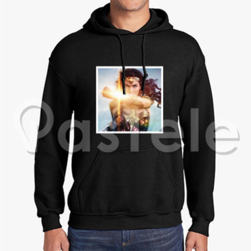 wonder woman Custom Unisex Hooded Sweatshirt Crew Hoodies Hoodie Cotton Jacket Polyester