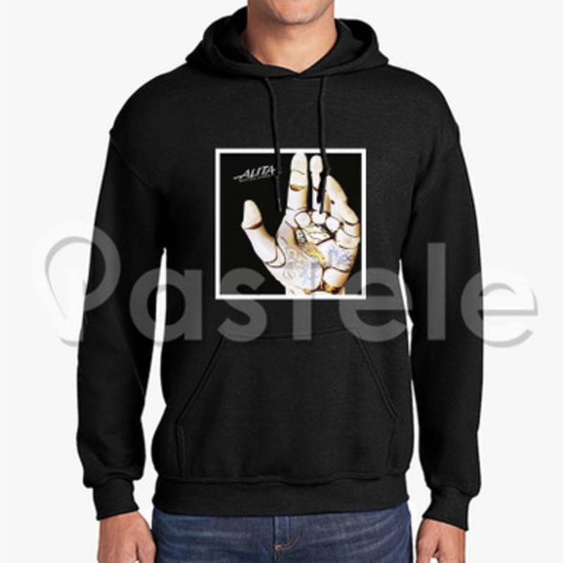 Alita Battle Angel Steelbook Custom Unisex Hooded Crew Hoodies Hoodie Cotton Polyester