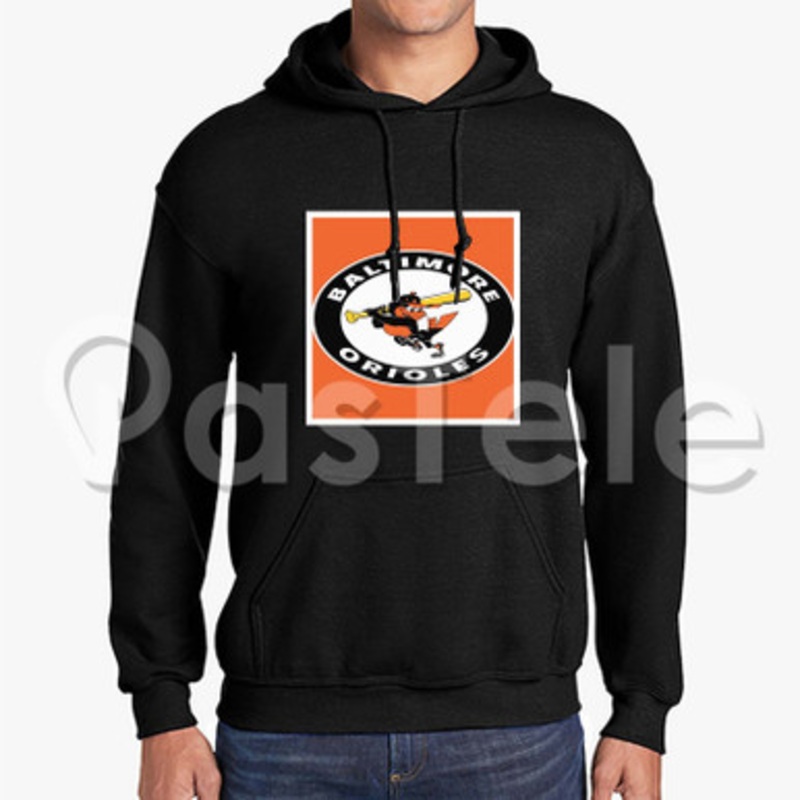 Baltimore Orioles Custom Unisex Hooded Crew Hoodies Hoodie Cotton Polyester