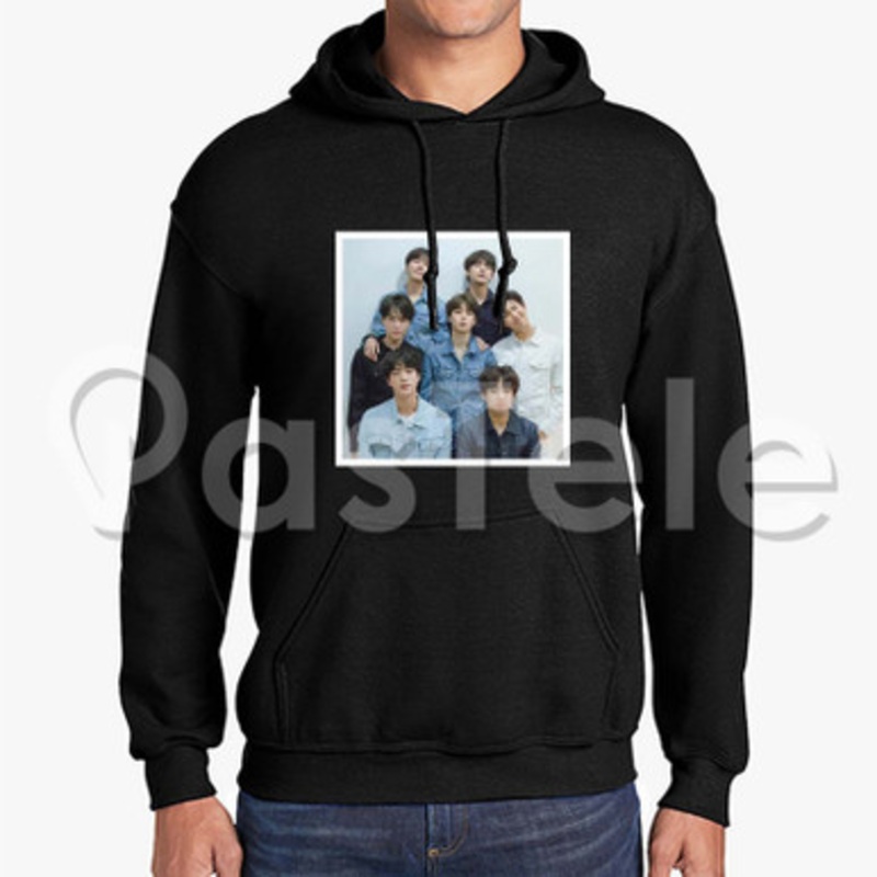 BTS Custom Unisex Hooded Crew Hoodies Hoodie Cotton Polyester