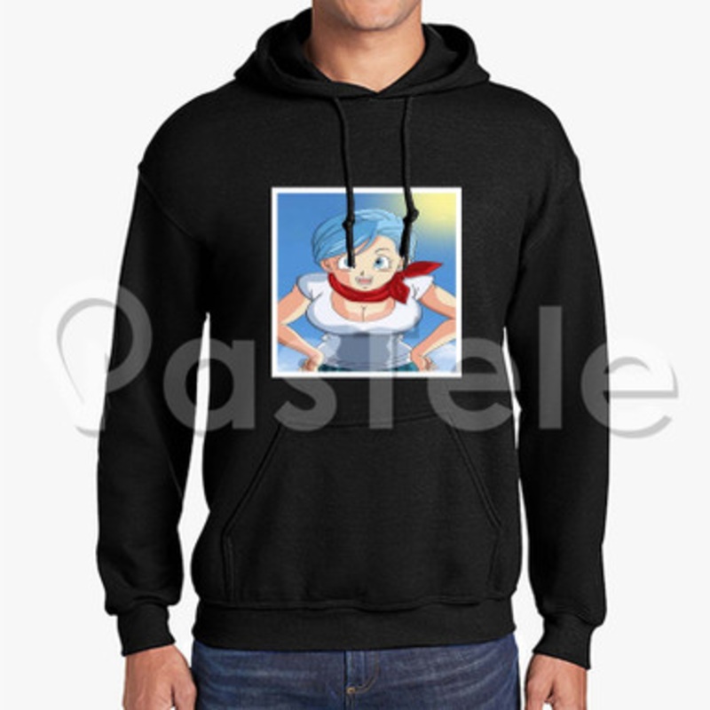 Bulma Dragon Ball Custom Unisex Hooded Crew Hoodies Hoodie Cotton Polyester
