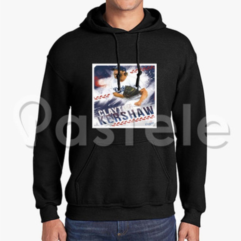 Clayton Kershaw MLB Los Angeles Dodgers Custom Unisex Hooded Crew Hoodies Hoodie Cotton Polyester