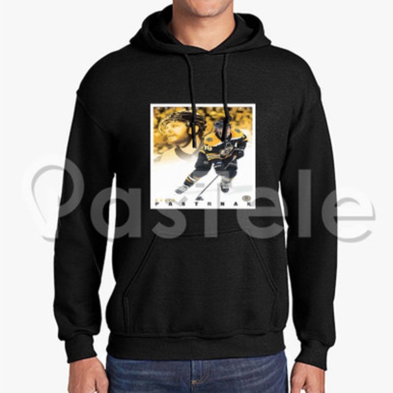 David Pastrn k Boston Bruins NHL Custom Unisex Hooded Crew Hoodies Hoodie Cotton Polyester