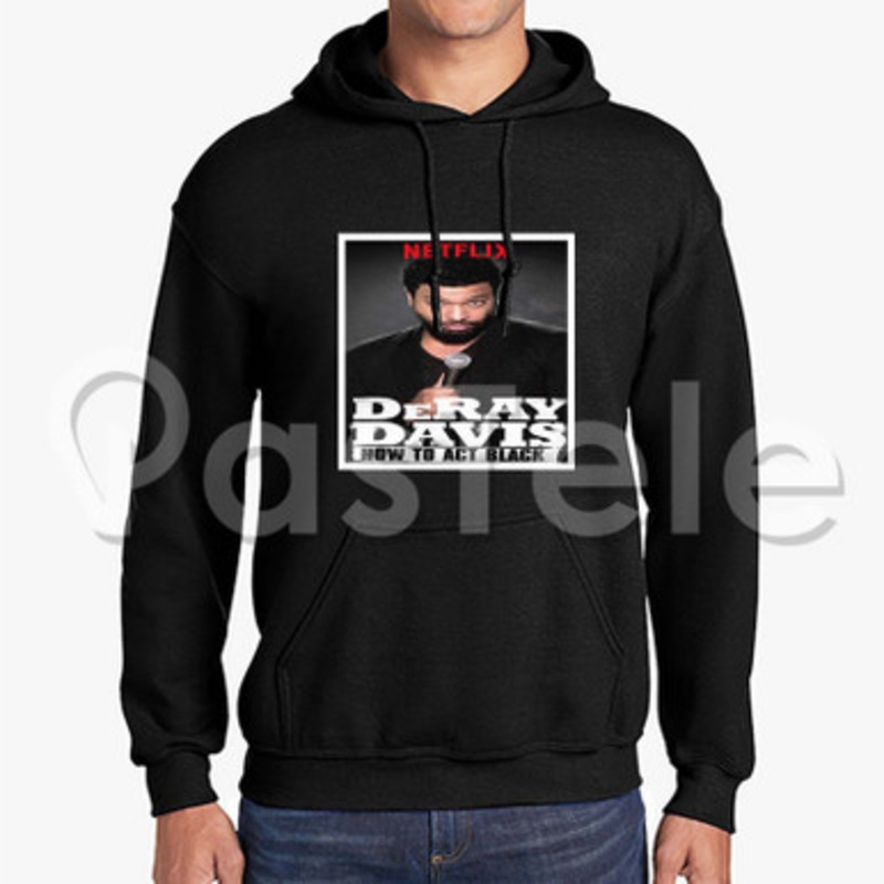 Deray Davis Custom Unisex Hooded Crew Hoodies Hoodie Cotton Polyester
