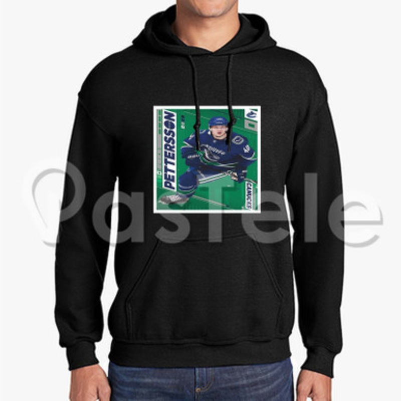 Elias Pettersson Vancouver Canucks NHL Custom Unisex Hooded Crew Hoodies Hoodie Cotton Polyester