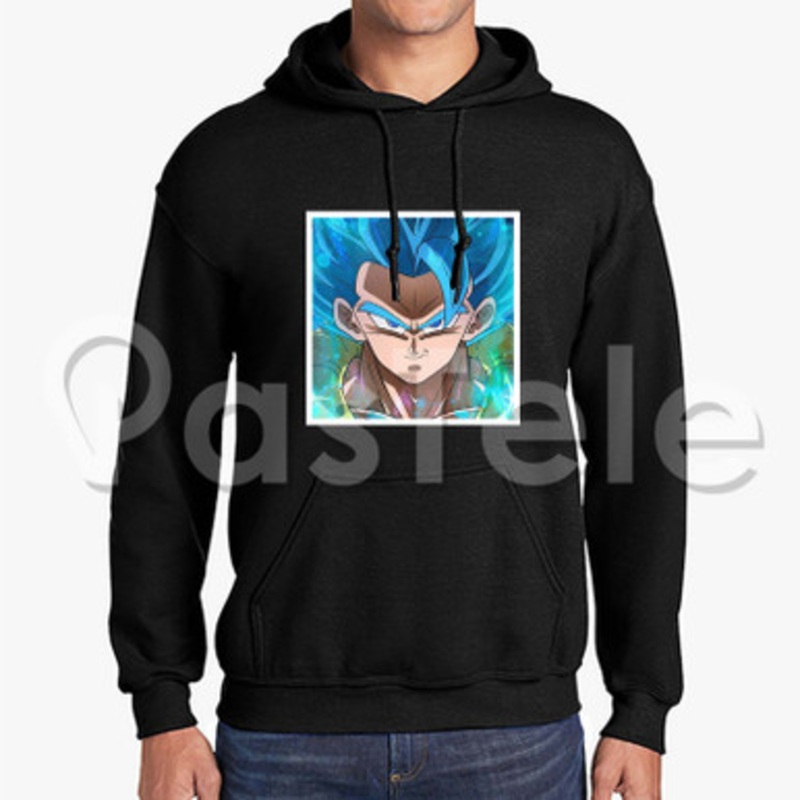 Gogeta Blue Custom Unisex Hooded Crew Hoodies Hoodie Cotton Polyester