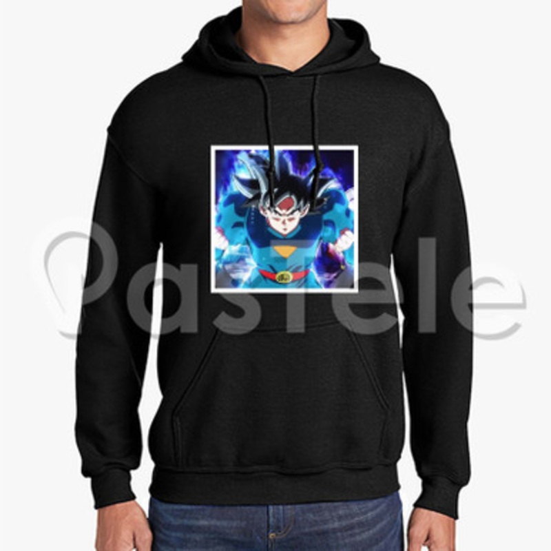 Goku Ultra Instinct Dragon Ball Heroes Custom Unisex Hooded Crew Hoodies Hoodie Cotton Polyester