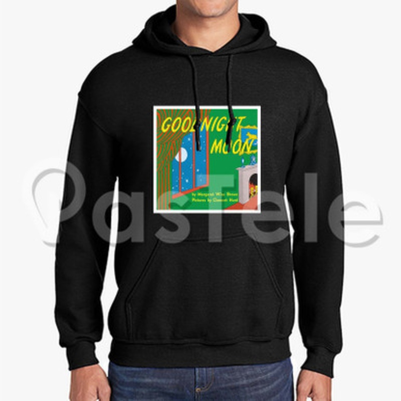 Goodnight Moon Custom Unisex Hooded Crew Hoodies Hoodie Cotton Polyester