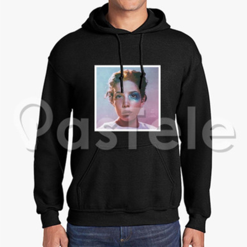 Halsey Manic Custom Unisex Hooded Crew Hoodies Hoodie Cotton Polyester