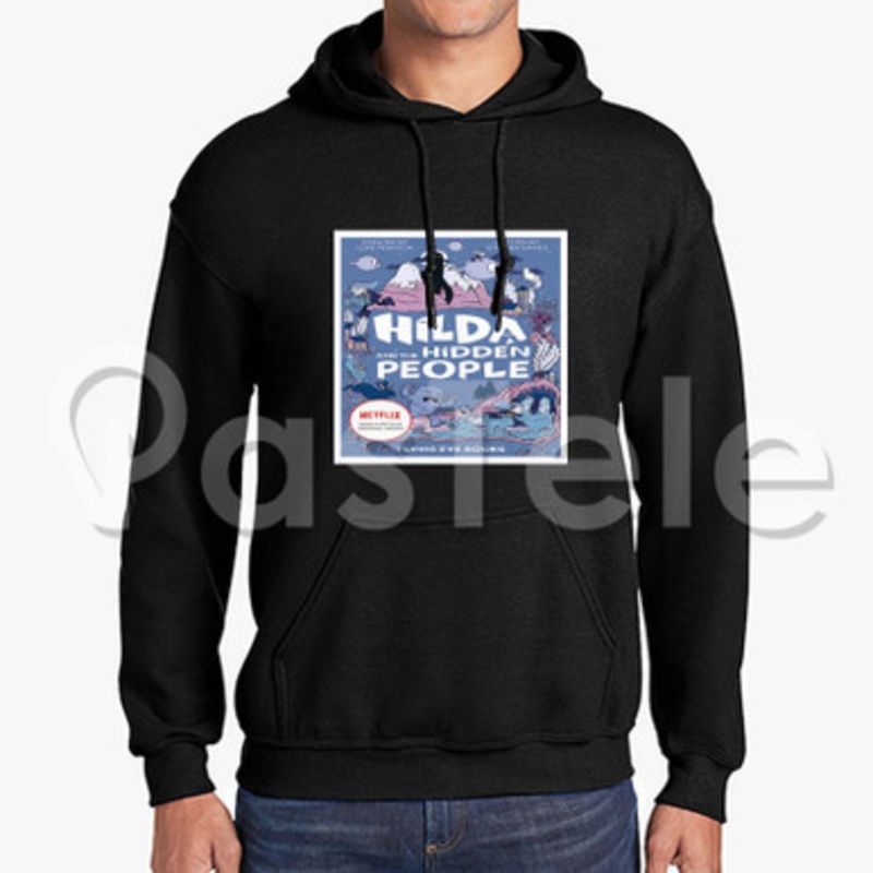 Hilda and The Hidden People Custom Unisex Hooded Crew Hoodies Hoodie Cotton Polyester