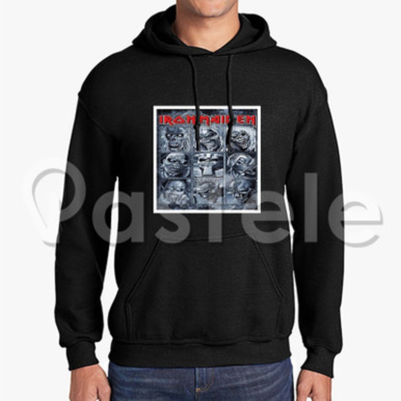 Iron Maiden Album Custom Unisex Hooded Crew Hoodies Hoodie Cotton Polyester
