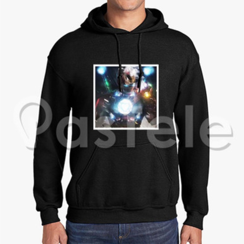 Iron Man Infinity Gauntlet Custom Unisex Hooded Crew Hoodies Hoodie Cotton Polyester