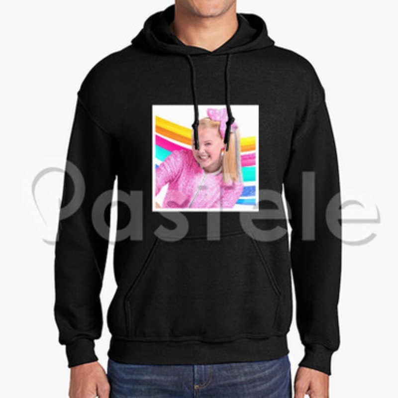 jojo siwa Custom Unisex Hooded Crew Hoodies Hoodie Cotton Polyester