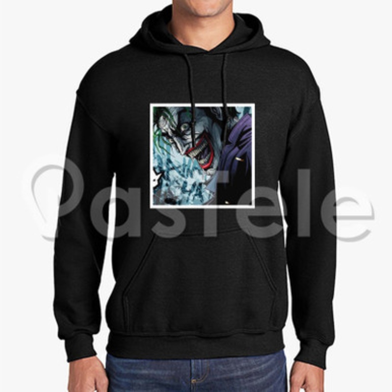 joker Movie Custom Unisex Hooded Crew Hoodies Hoodie Cotton Polyester