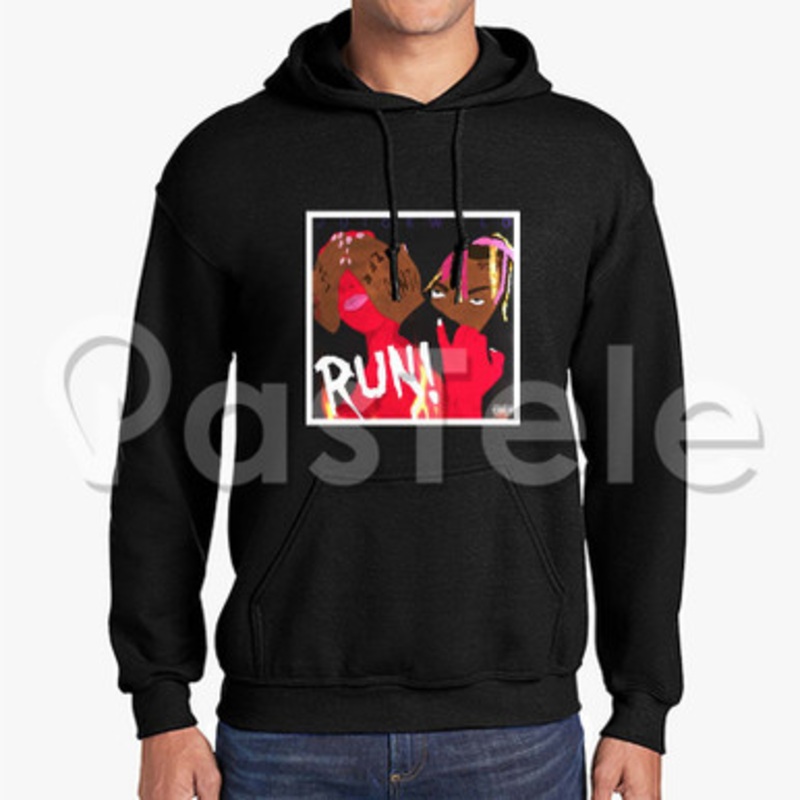 Juice WRLD Run 2 Custom Unisex Hooded Crew Hoodies Hoodie Cotton Polyester