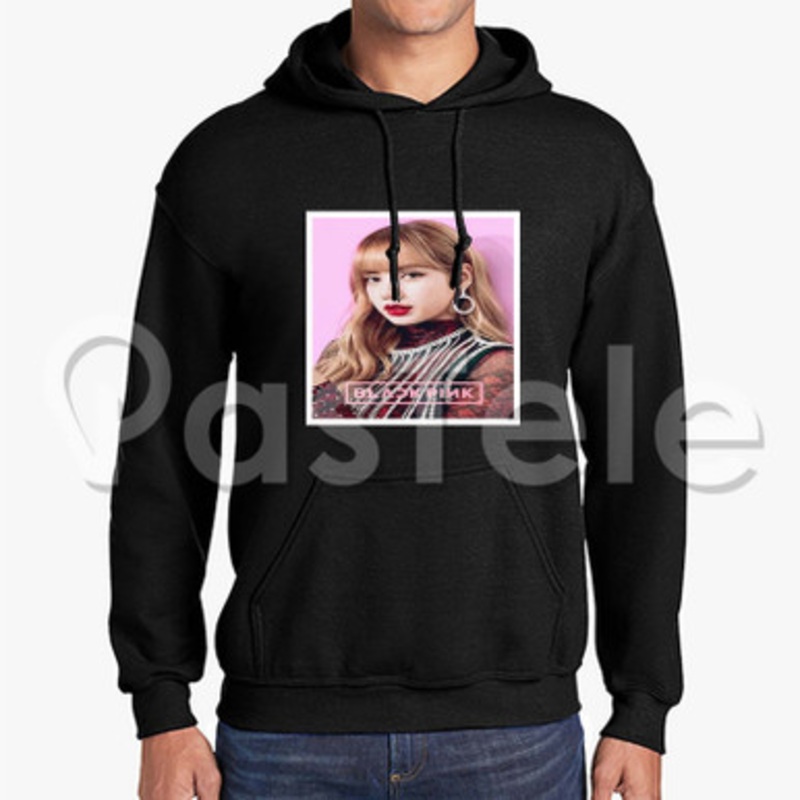 Lisa Black Pink Custom Unisex Hooded Sweatshirt Crew Hoodies Hoodie Cotton Jacket Polyester