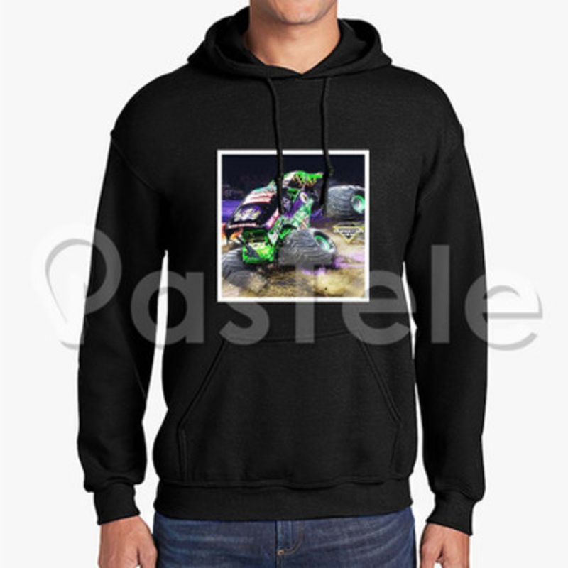Monster Jam Grave Digger 2 Custom Unisex Hooded Sweatshirt Crew Hoodies Hoodie Cotton Jacket Polyester