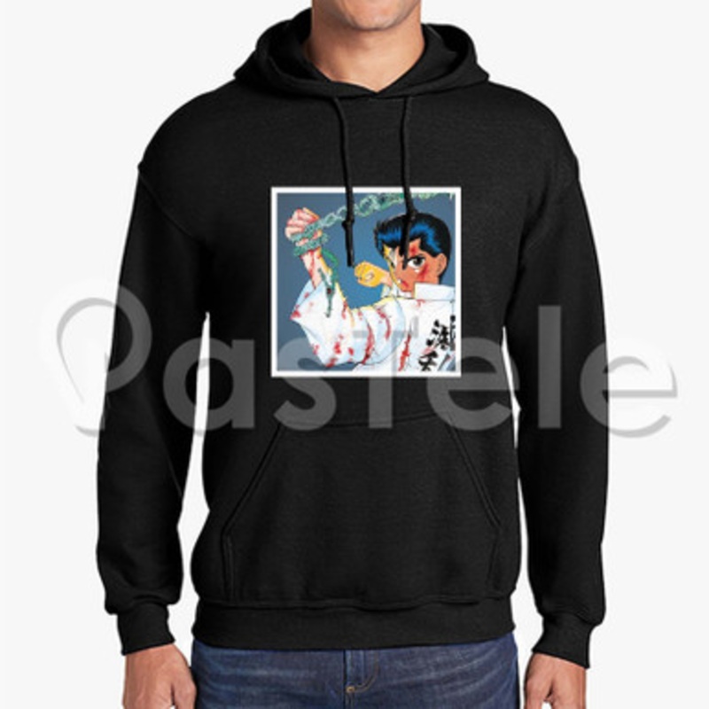 Yu Yu Hakusho Custom Unisex Hooded Sweatshirt Crew Hoodies Hoodie Cotton Jacket Polyester