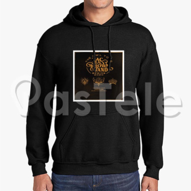 Zac Brown The Owl Tour Custom Unisex Hooded Sweatshirt Crew Hoodies Hoodie Cotton Jacket Polyester