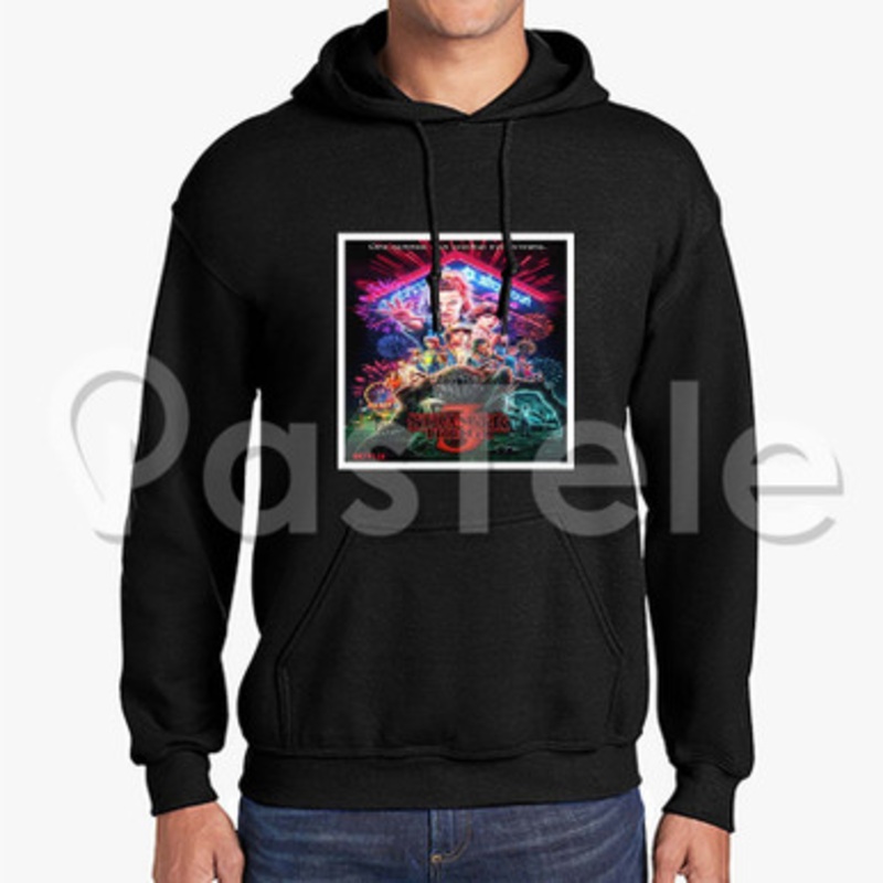 84 Stranger 654 Things 3 Custom Unisex Hooded Crew Hoodies Hoodie Cotton Polyester