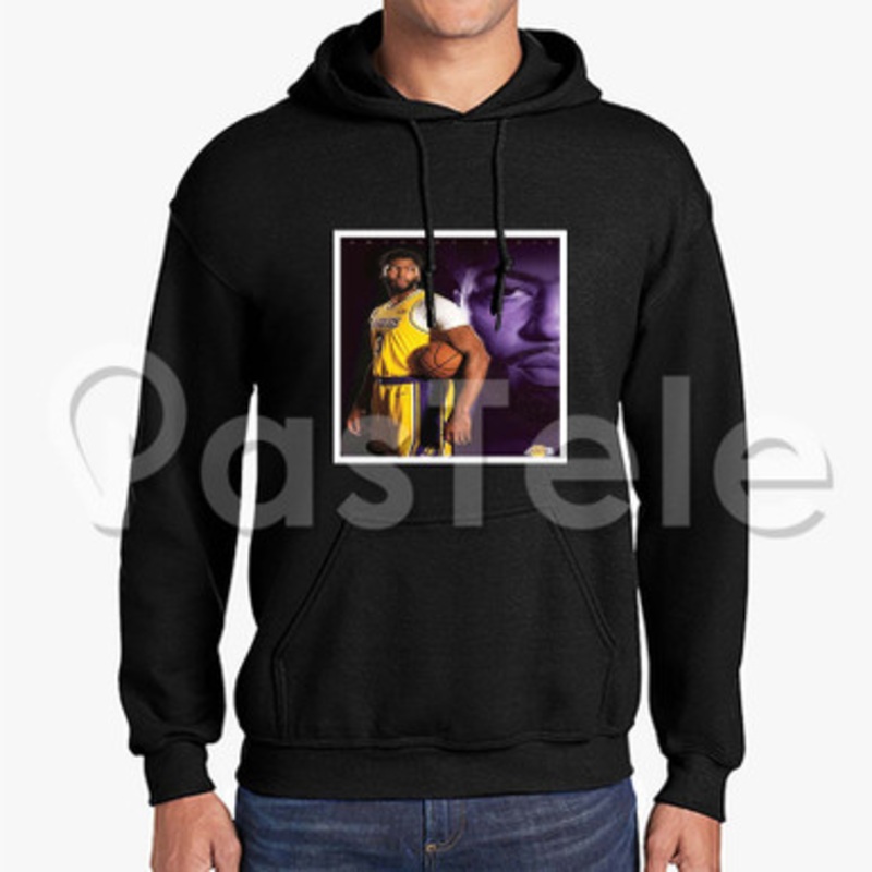Anthony Davis Los Angeles Lakers NBA Custom Unisex Hooded Crew Hoodies Hoodie Cotton Polyester