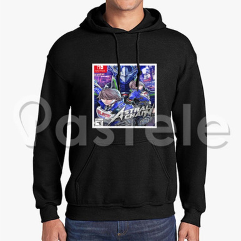Astral Chain Custom Unisex Hooded Crew Hoodies Hoodie Cotton Polyester