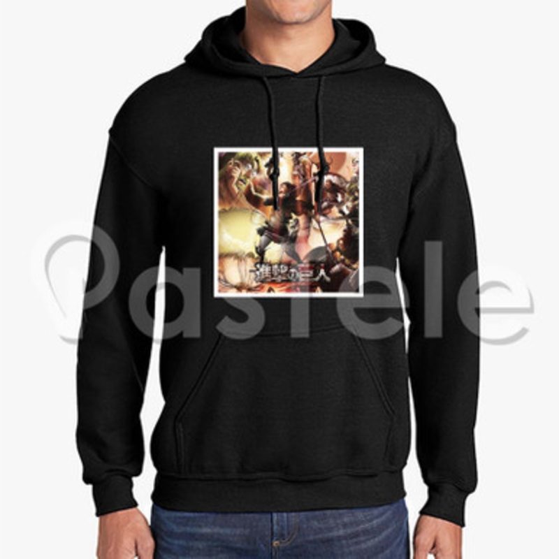 Attack On Titan Season 3 3 Custom Unisex Hooded Crew Hoodies Hoodie Cotton Polyester