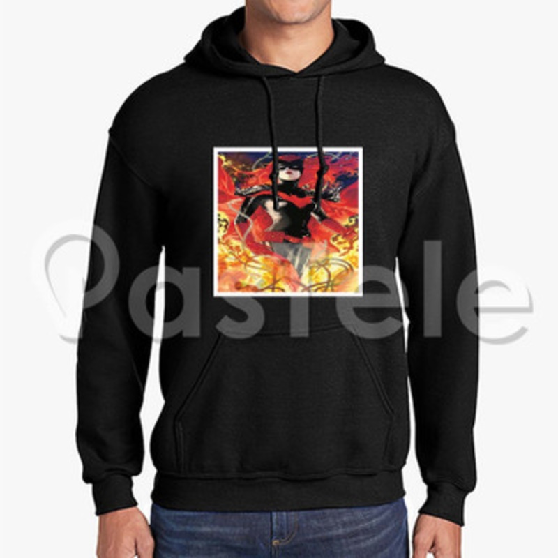 Batwoman Custom Unisex Hooded Crew Hoodies Hoodie Cotton Polyester
