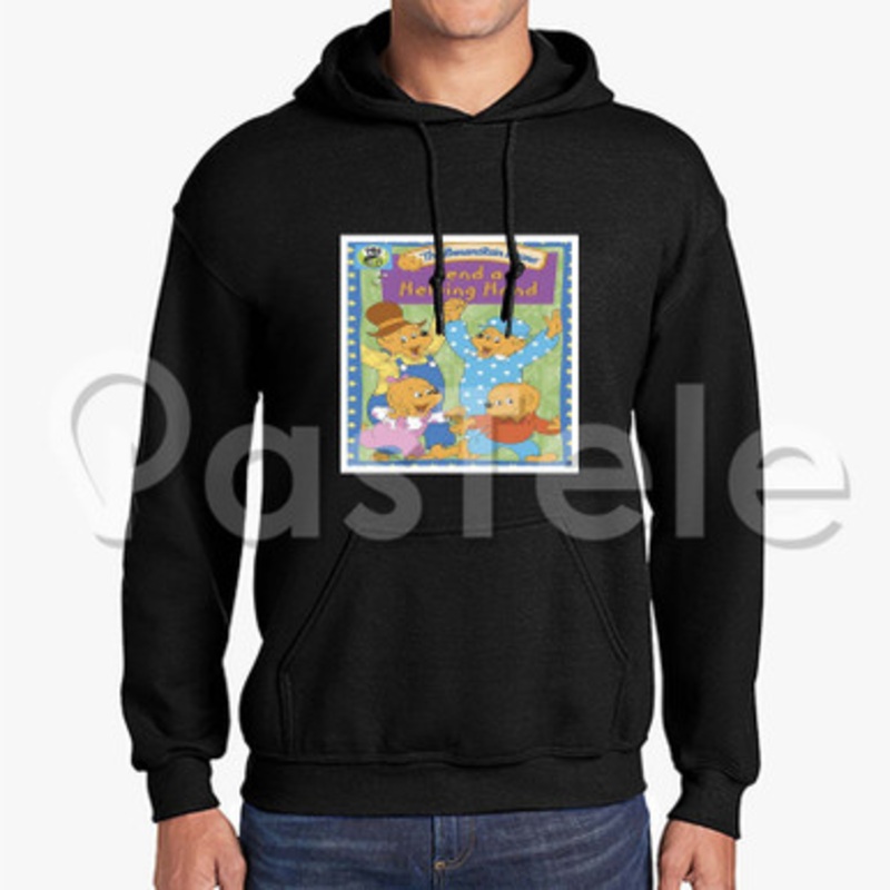 Berenstain Bears Lend a Helping Hand Custom Unisex Hooded Crew Hoodies Hoodie Cotton Polyester