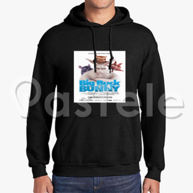 Big Buck Bunny Custom Unisex Hooded Crew Hoodies Hoodie Cotton Polyester