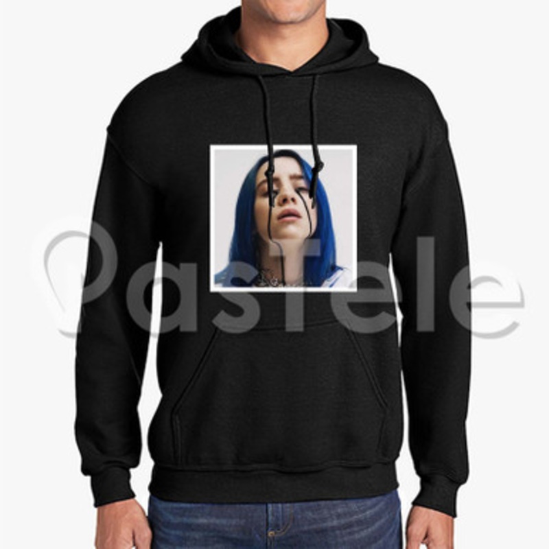 Billie Eilish 2 Custom Unisex Hooded Crew Hoodies Hoodie Cotton Polyester