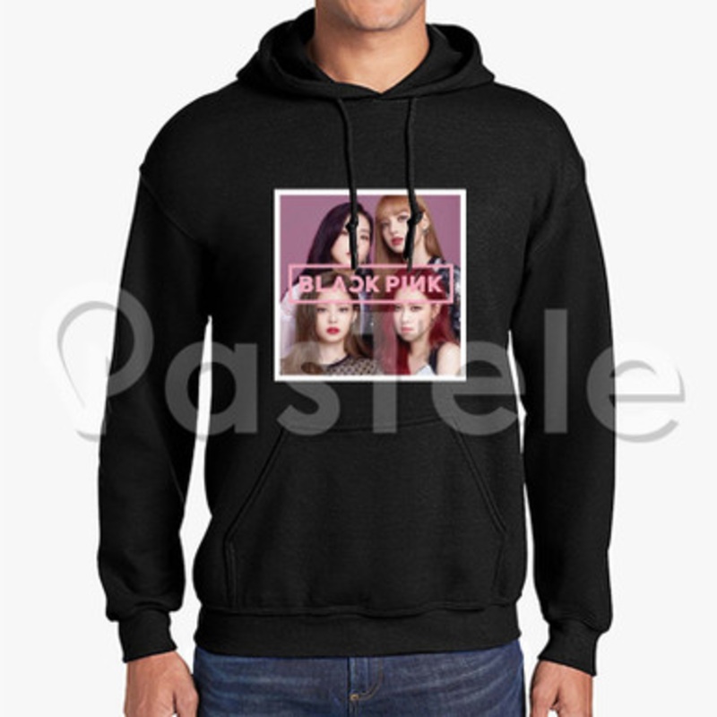 blackpink 2 Custom Unisex Hooded Crew Hoodies Hoodie Cotton Polyester