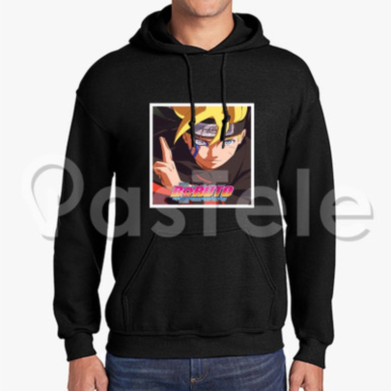 Boruto Custom Unisex Hooded Crew Hoodies Hoodie Cotton Polyester