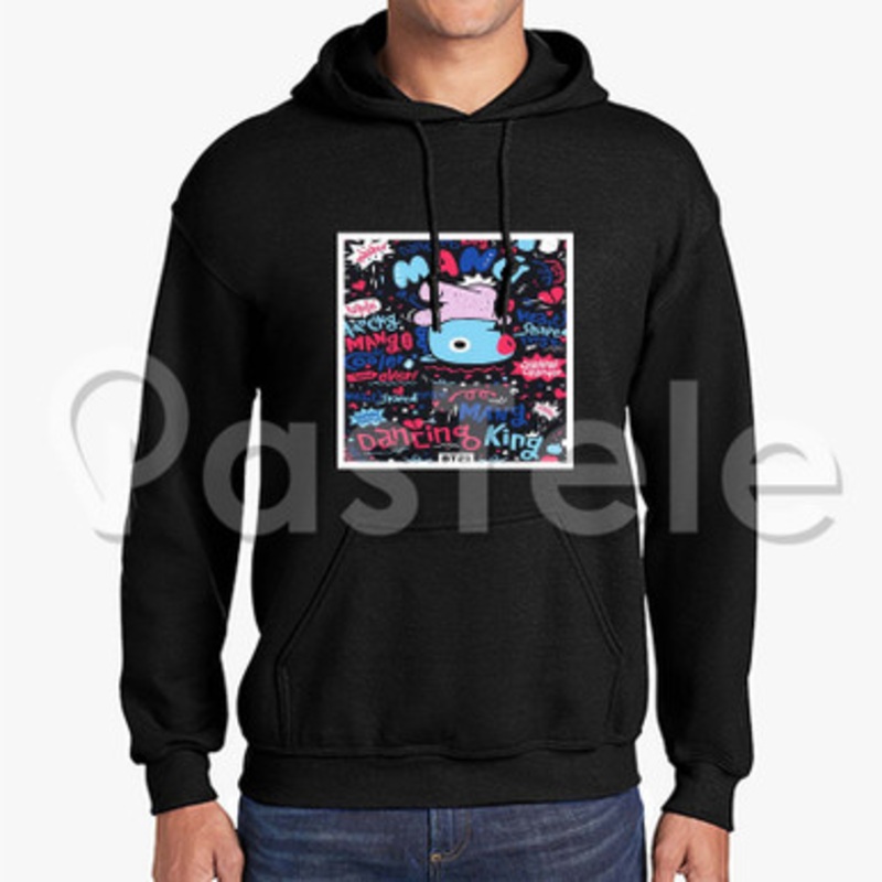 BT21 Custom Unisex Hooded Crew Hoodies Hoodie Cotton Polyester