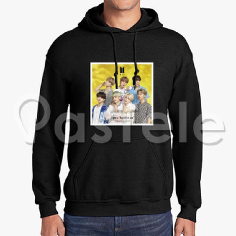 Bts Lights Boy With Luv Custom Unisex Hooded Crew Hoodies Hoodie Cotton Polyester