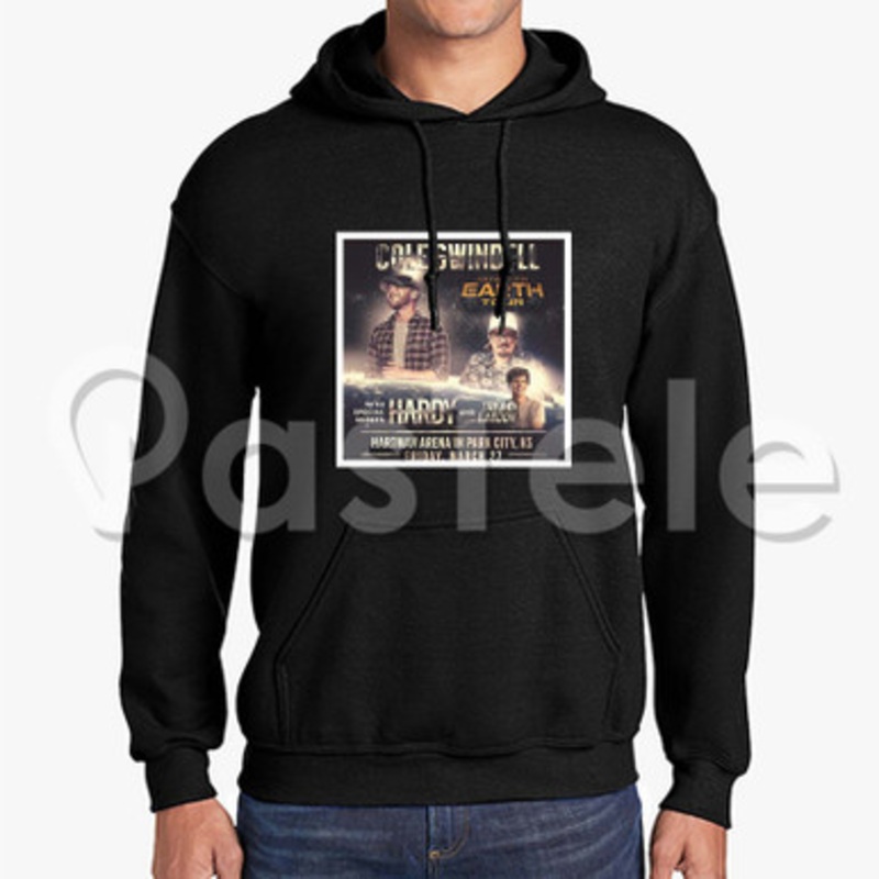 Cole Swindell Down To Earth Custom Unisex Hooded Crew Hoodies Hoodie Cotton Polyester