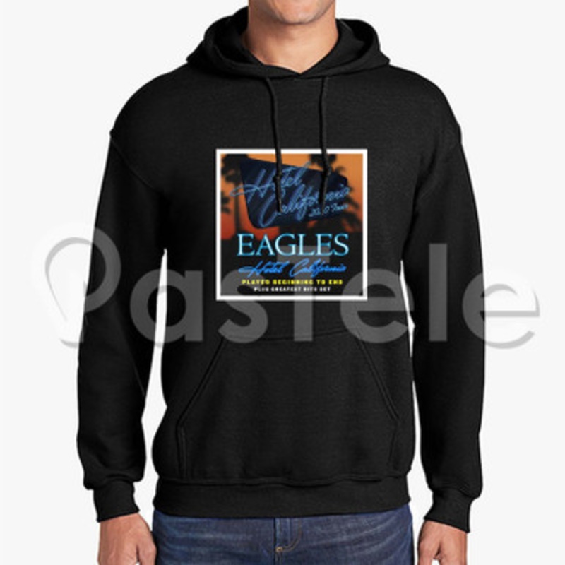Eagles Hotel California 2020 Tour Custom Unisex Hooded Crew Hoodies Hoodie Cotton Polyester