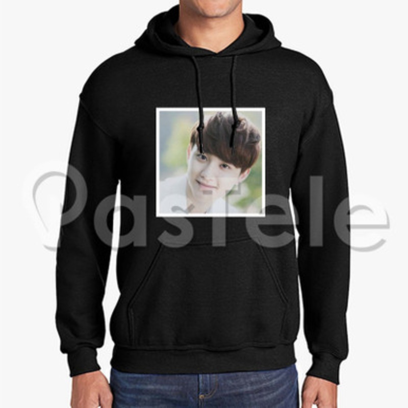 Exo Do Kyung soo Custom Unisex Hooded Crew Hoodies Hoodie Cotton Polyester