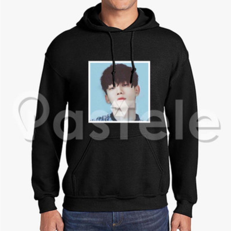 Exo Kim Jong dae Custom Unisex Hooded Crew Hoodies Hoodie Cotton Polyester