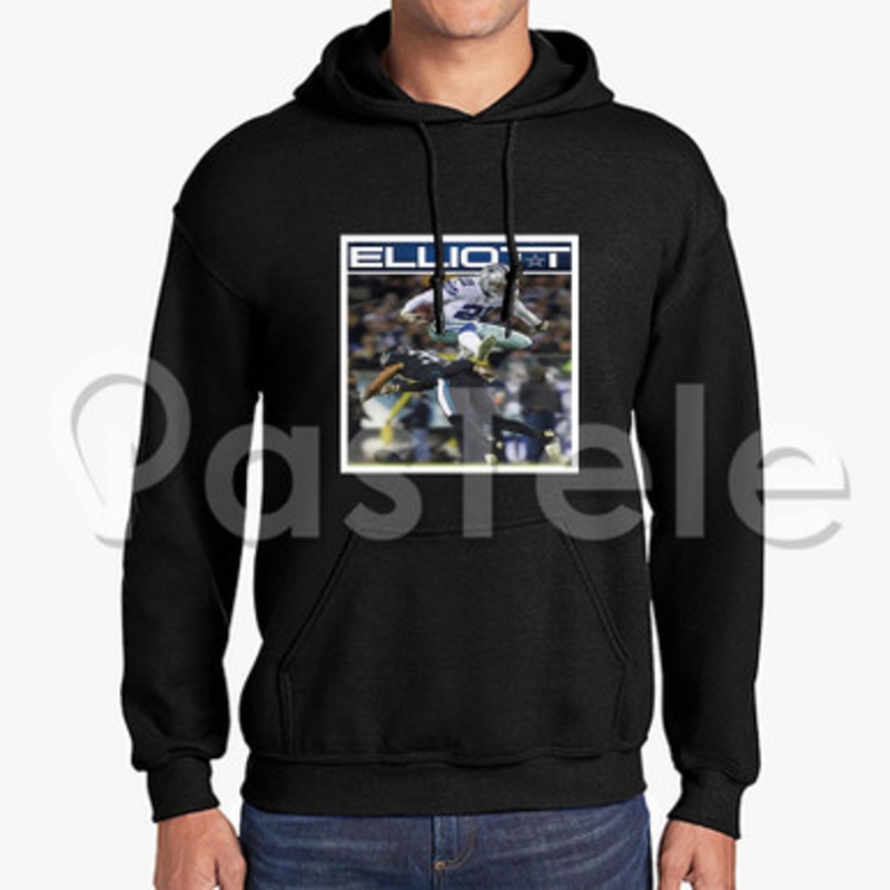 Ezekiel Elliott NFL Dallas Cowboys Custom Unisex Hooded Crew Hoodies Hoodie Cotton Polyester