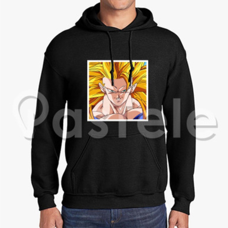 goku ssj 3 Custom Unisex Hooded Crew Hoodies Hoodie Cotton Polyester