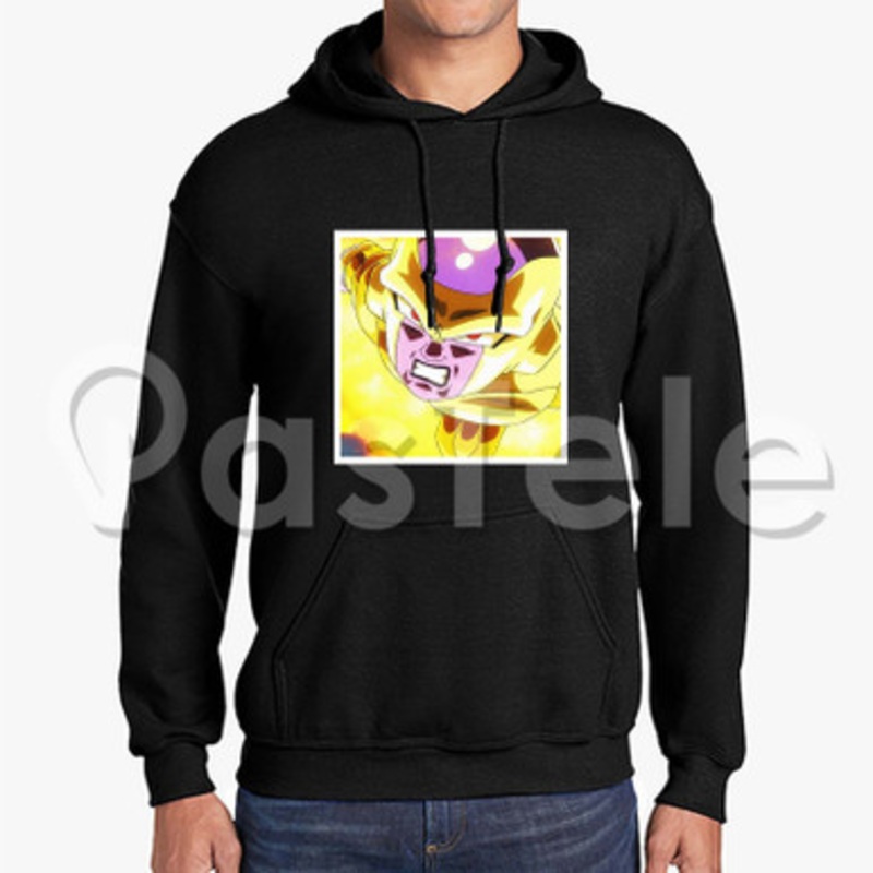 golden frieza dragonball super Custom Unisex Hooded Crew Hoodies Hoodie Cotton Polyester