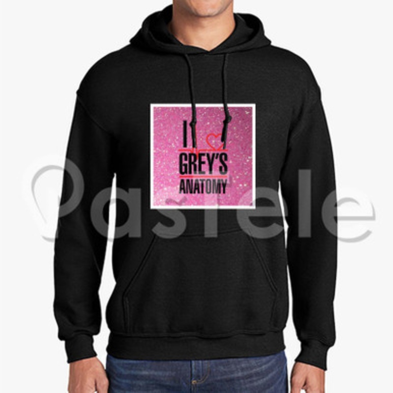 greys anatomy Custom Unisex Hooded Crew Hoodies Hoodie Cotton Polyester
