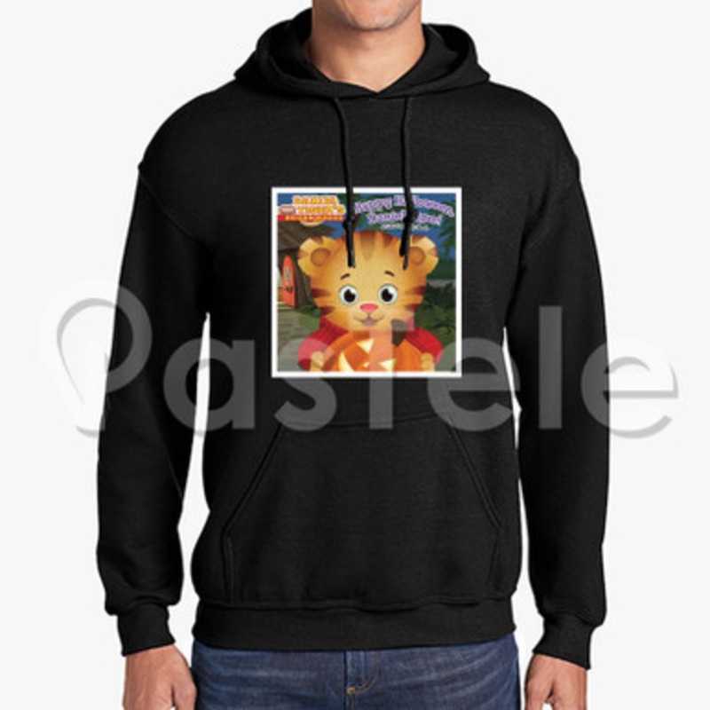 Happy Halloween Daniel Tiger Custom Unisex Hooded Crew Hoodies Hoodie Cotton Polyester