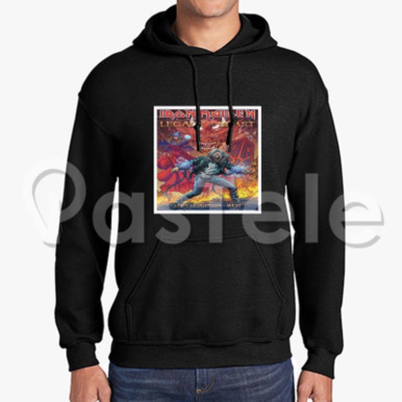 Iron Maiden Legacy of the Beast Custom Unisex Hooded Crew Hoodies Hoodie Cotton Polyester